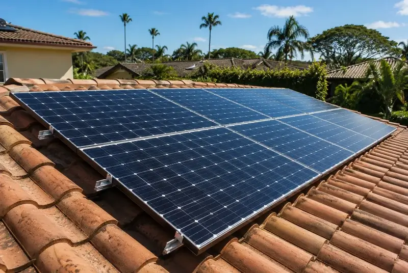Installation de panneaux solaires à Bournazel